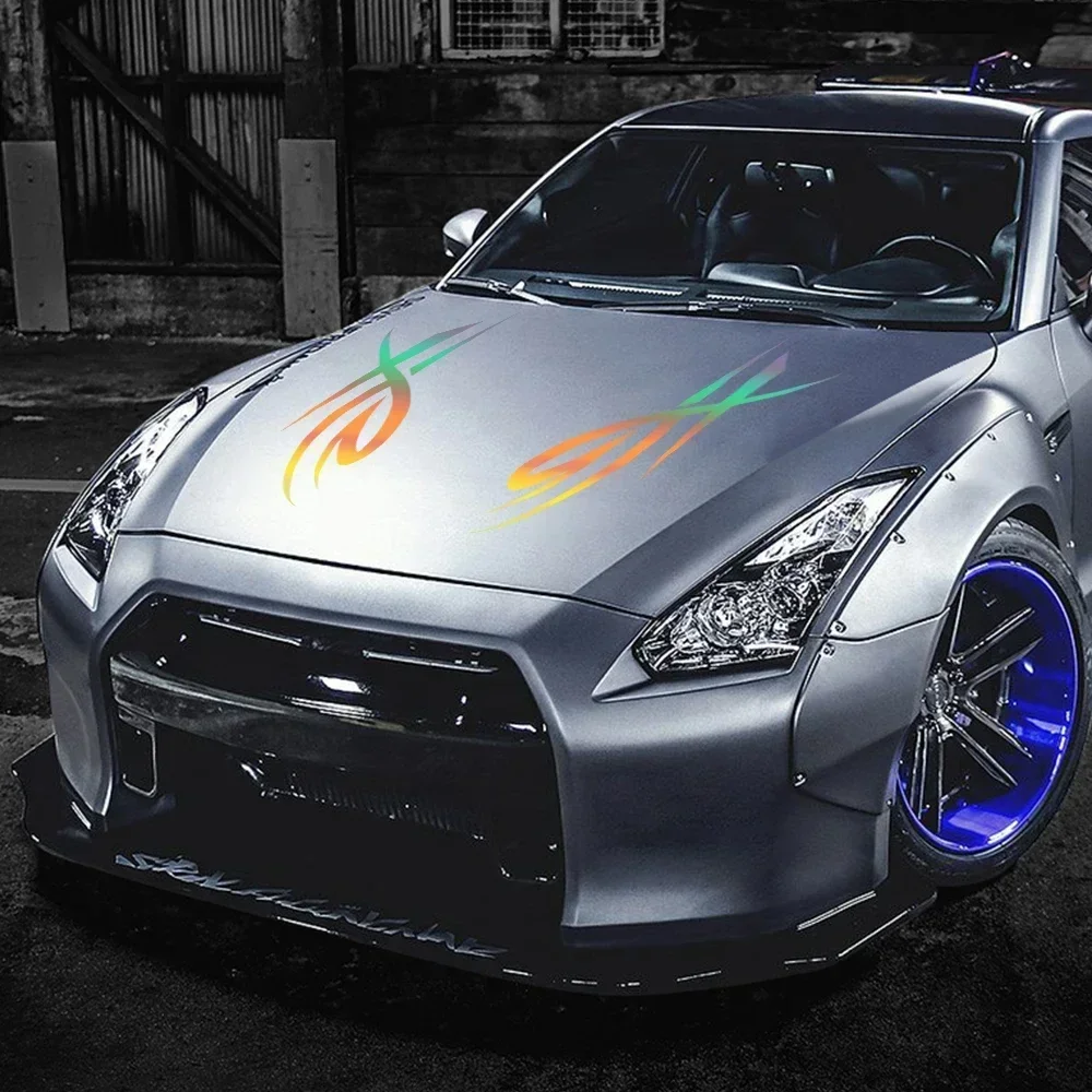 

Car Hood Bonnet Sticker Cover Car Decal Universal For Audi BMW Nissan Toyota Hyundai Kia Renualt Dacia Volkswagen Suzuki Ford