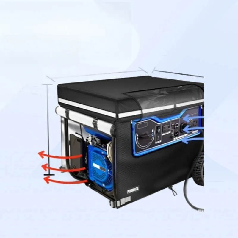 

Garden Universal Cover Outdoor Generator Cover 600D Oxford Cloth Waterproof and Dustproof Sun Protection Cover