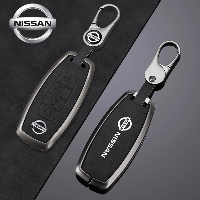 3 4 Buttons Car Key Case Cover Shell For Nissan X-trail T33 Qashqai J12 Teana Altima Ariya 2022 2023 Holder Keychain Accessories