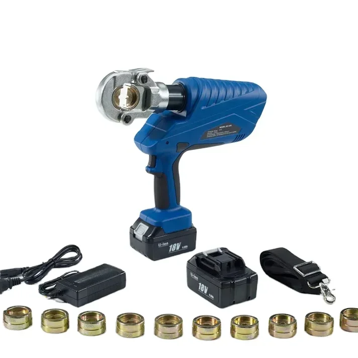 YYHC-Lightweight Electrical Cordless Wire Crimper Battery Powered Cold Crimping Tool For Connecting Wire Terminals