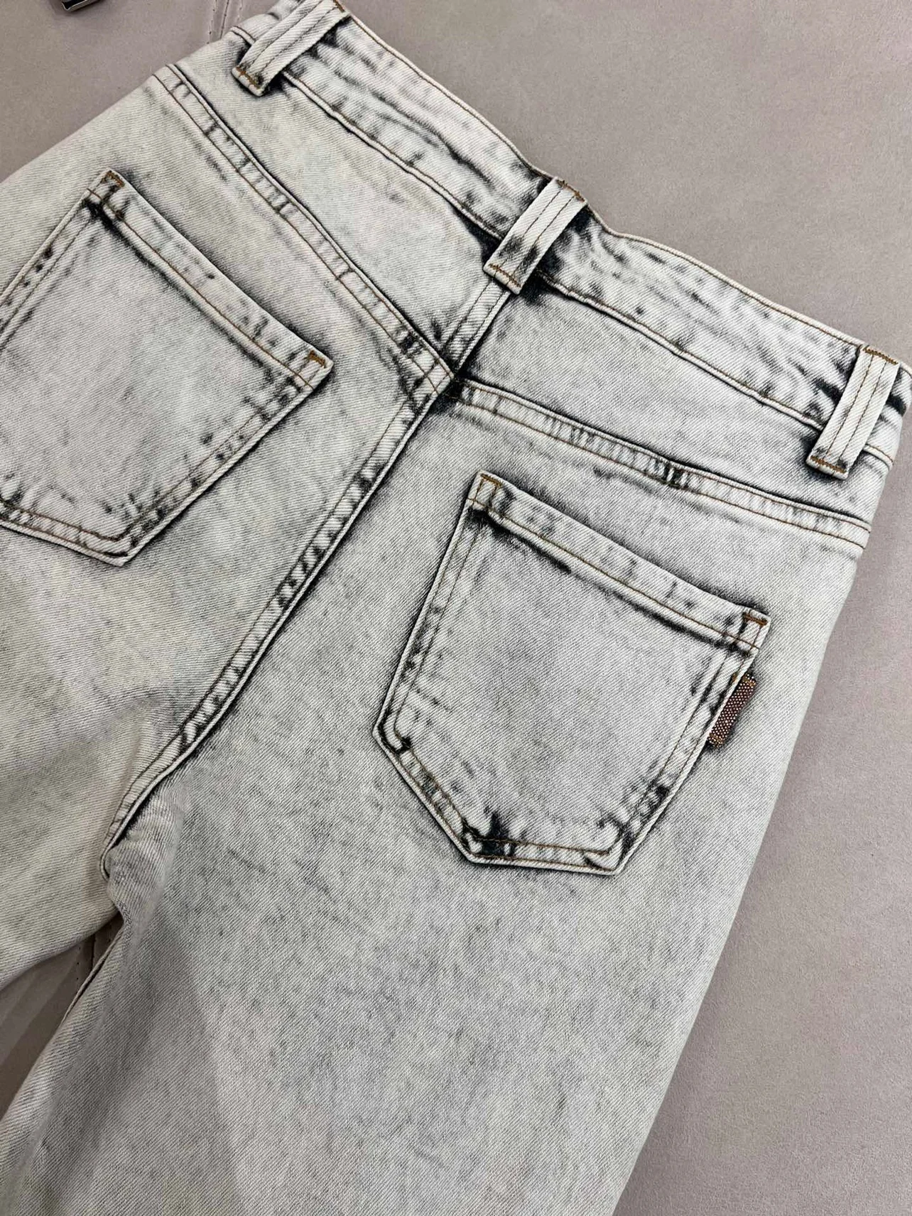 Pantalones vaqueros ajustados para mujer, Jeans rectos de cintura alta, informales, versátiles, Retro, novedad de 2024