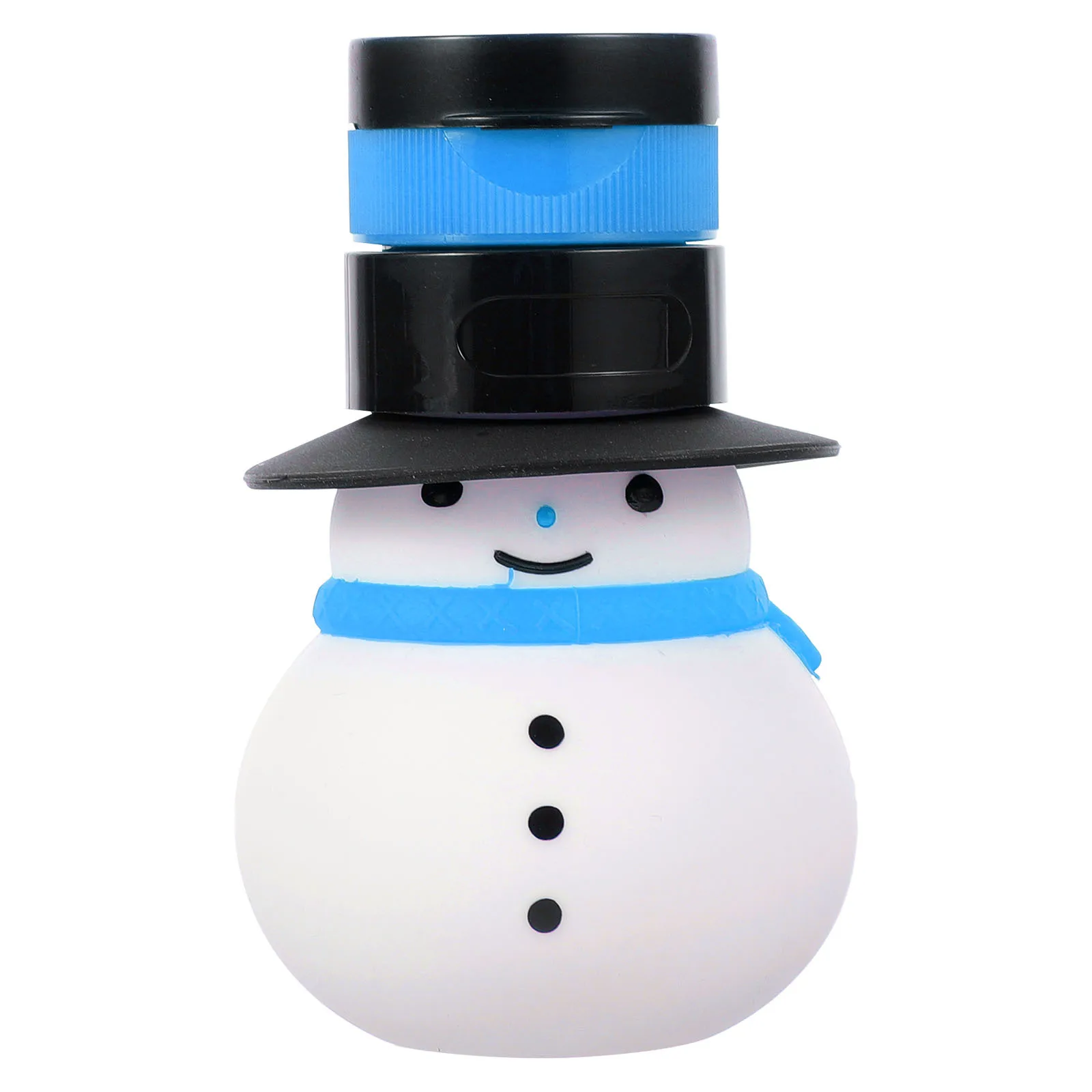 Garrafa de viagem de silicone de boneco de neve de natal à prova de vazamento recarregável loção shampoo recipiente de higiene pessoal de viagem garrafas de shampoo