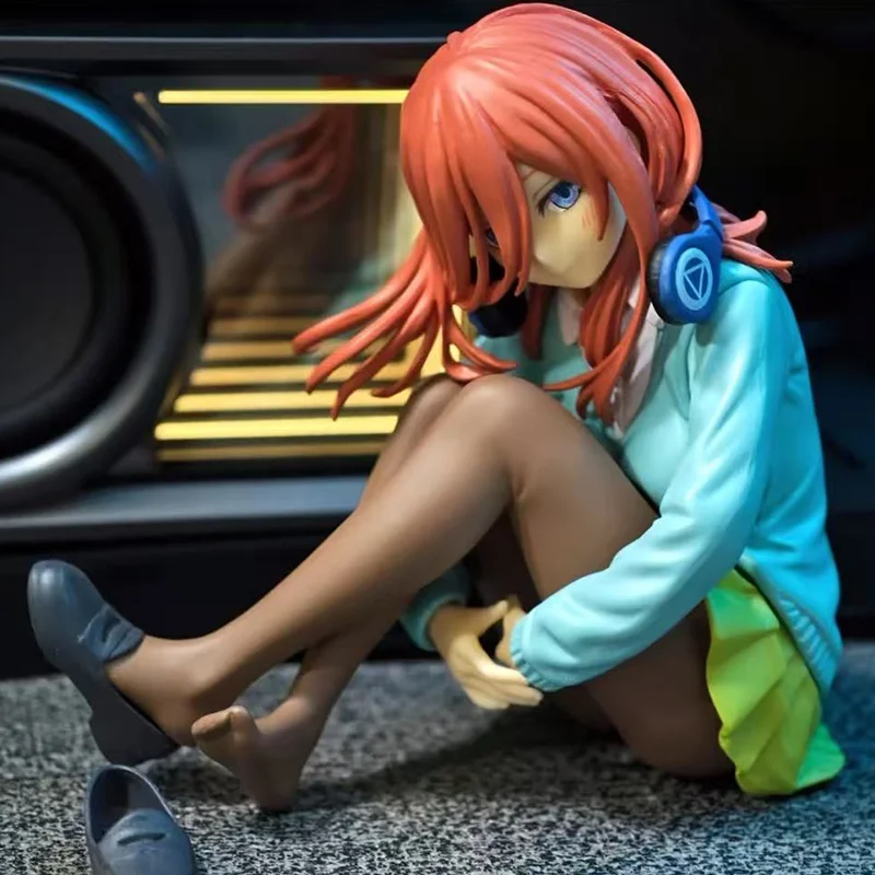 Cute The Quintessential Quintuplets Nakano Miku Anime Figure Model Toy Collect Ornaments Pvc Girls Birthday Gift #3