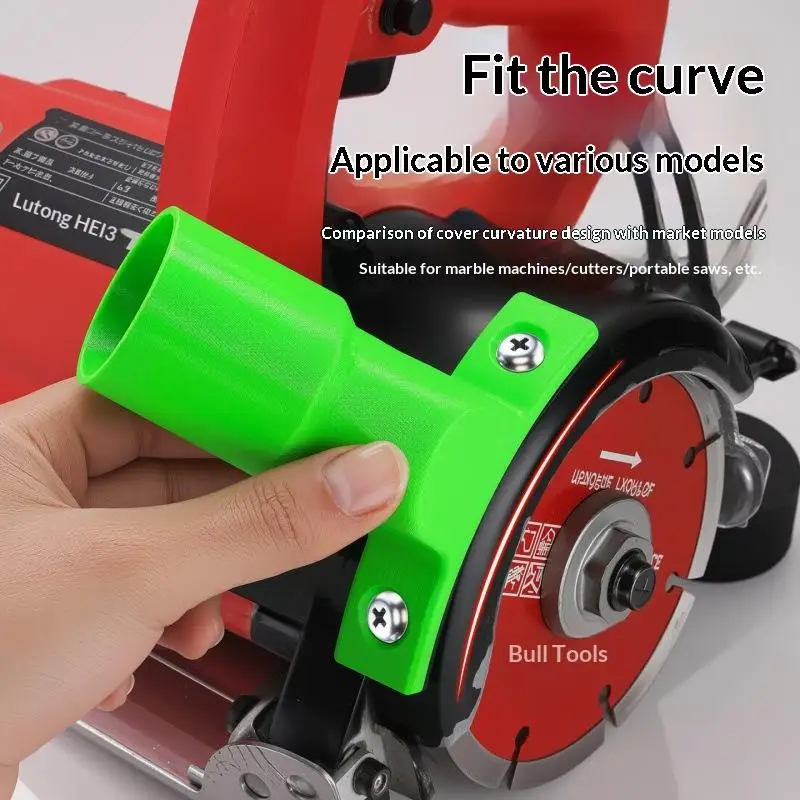 Angle Grinder Dust Extractor Adapter Double-Port Collector Fitting Tool-Free Dust Adapter For Circular Jigsaw Router Sander