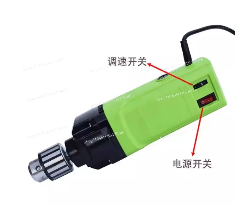 710W, 1050W High Power 5156E Mini Strong Bench Drill Motor BG-5157 Can Be Adjusted Speed with Its Own Power Cord