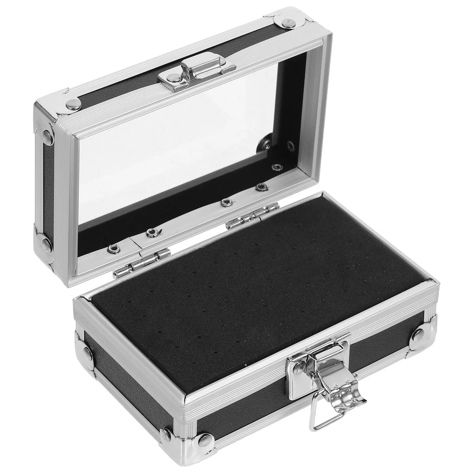 

Nail Drill Bits Organizer 50 Holes Storage Case Portable Display Holder for Professional DIY Use Nail Bit Holder