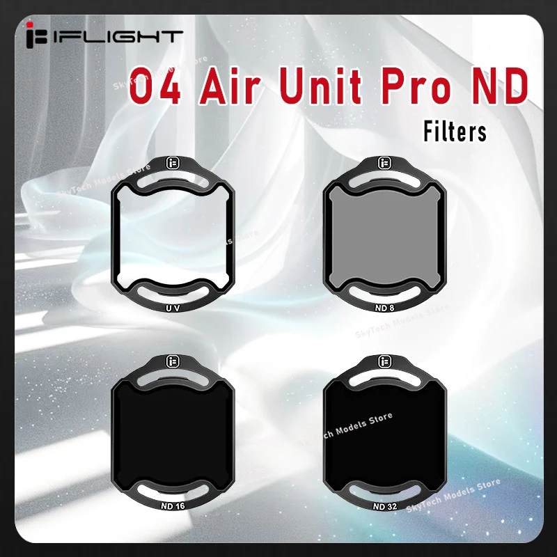 

IFlight O4 Air Unit Pro ND Набор фильтров УФ-фильтр/ND8/ND16/ND32 для DJI O4 Pro Air Unit FPV DIY Запчасти