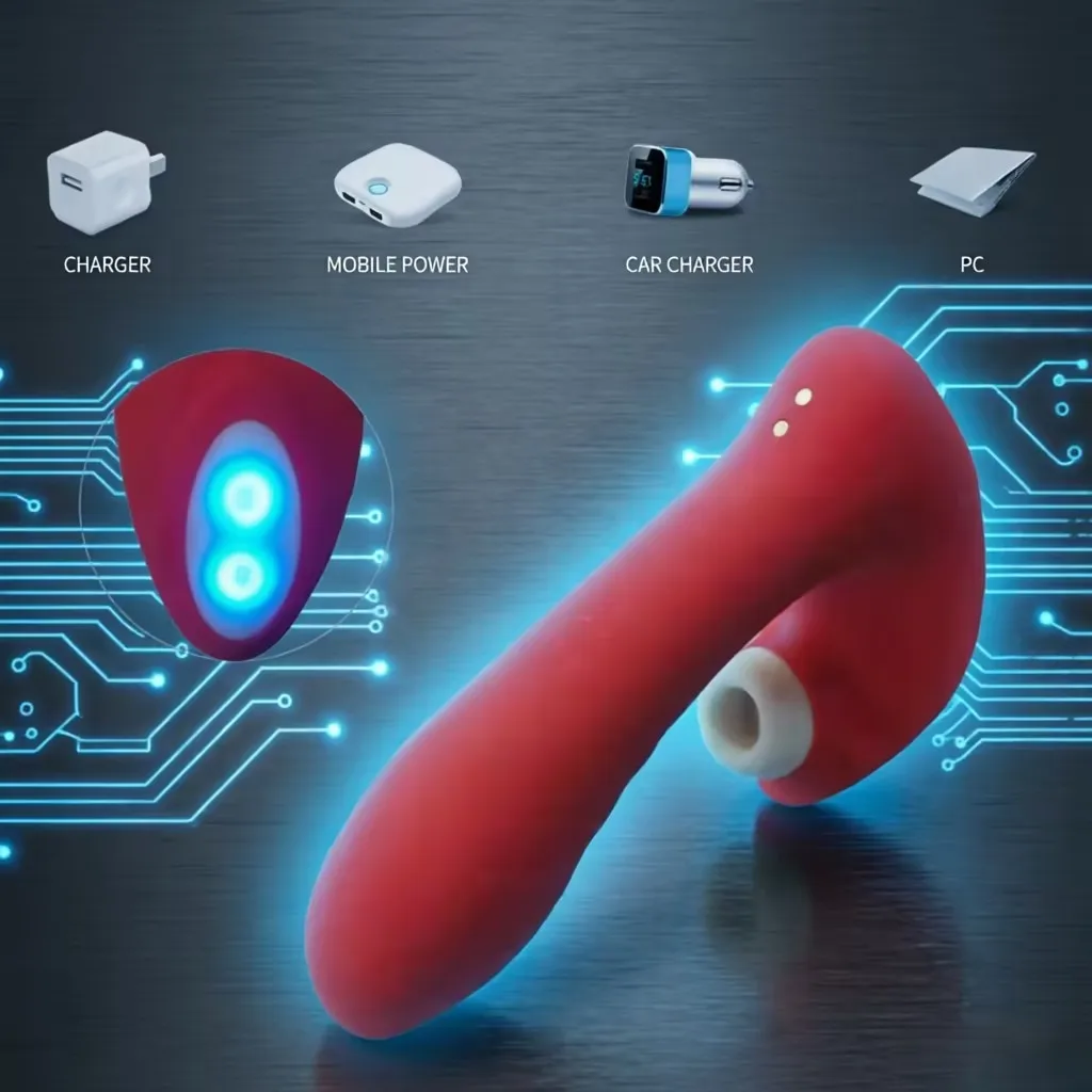 Vagina Sucking Vibrators 10 Speeds Dildo Oral Clit Nipple Clitoris Stimulator Sucker Vibrating Sex Toys for Woman Masturbation - view 2