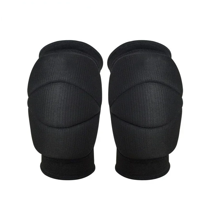 

Adult Children Sports Dancing High Elastic Black Knee Pads, Sponge Cushion Shockproof Protective Cover