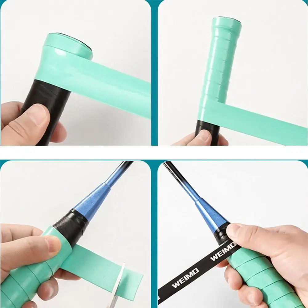 New Multi-color Badminton Racket Overgrips PU Non-Slip Racquet Sweatband High Elasticity Paddle Rope Skipping Over Grips