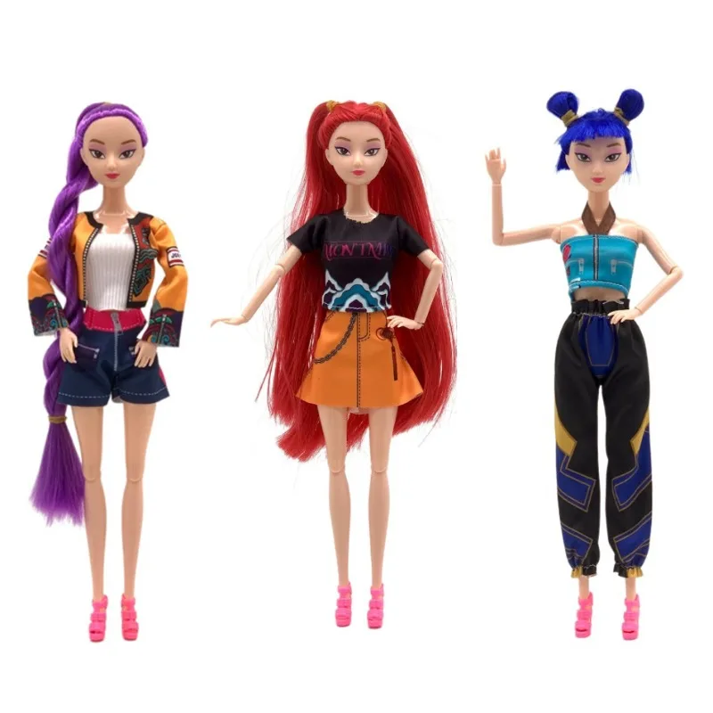 

NEW anime kpop Demon hunters Witch Hunter Group High appearance Glue doll doll Girl's heart Decorative doll Holiday Gifts anime