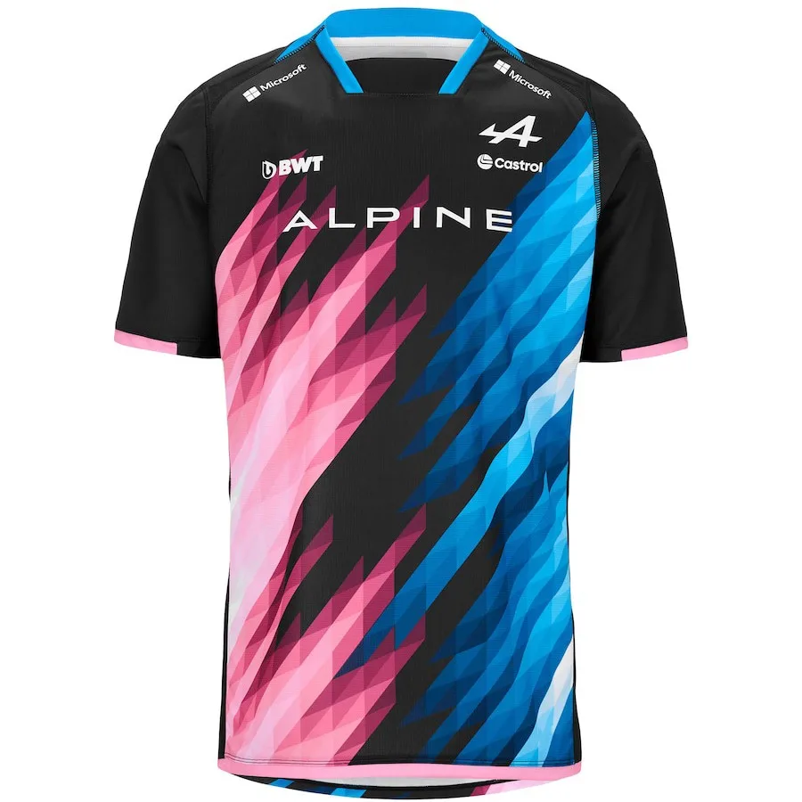 Formula1-T-shirt d\'équipe de course à manches courtes pour hommes, maillot de sport extrême d\'été, Ropa Vetement Y2k zones me Training