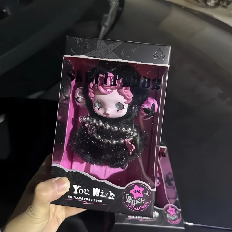 Skullpanda como você deseja tailândia edição limitada goma de açúcar boneca colecionável pingente brinquedo bonito presente de natal presente de aniversário brinquedo do miúdo