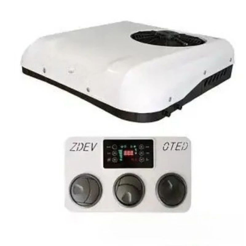 

12/24V Truck Overhead Car Air Conditioner Heating And Cooling Top-Mounted Parking Air Conditioner Integrated Machine
