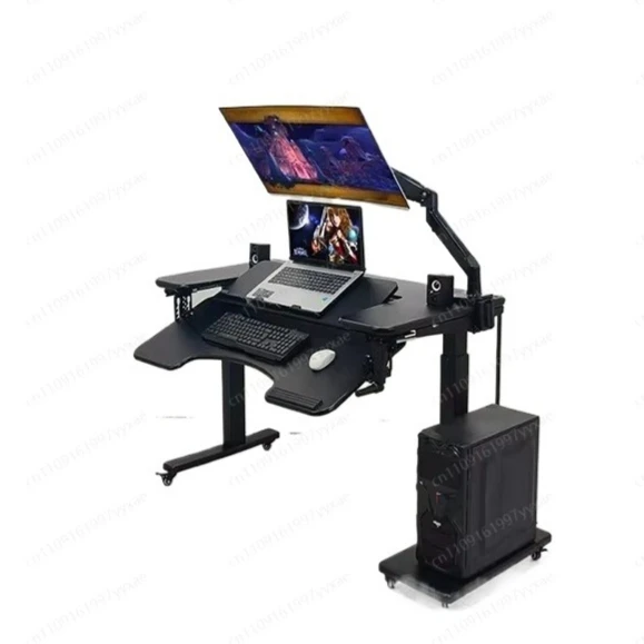 Adjustable Lift Bedside Computer Lazy Notebook Desktop Cockpit Suspension Bracket Shelf