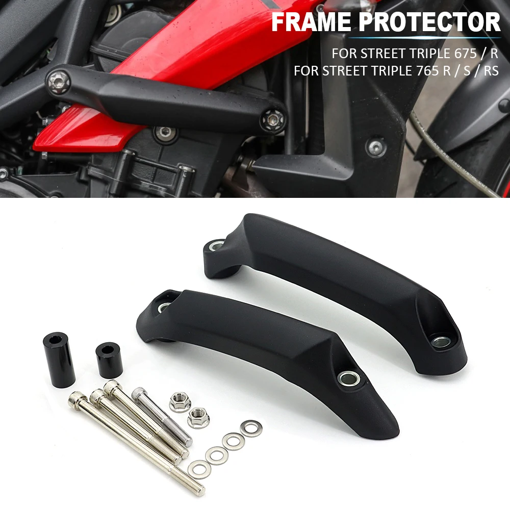 

Frame Slider Crash Protector Fit FOR Street Triple 765 R S RS 765S 765R 765RS 675 675R Motorcycle Accessories Falling Protection