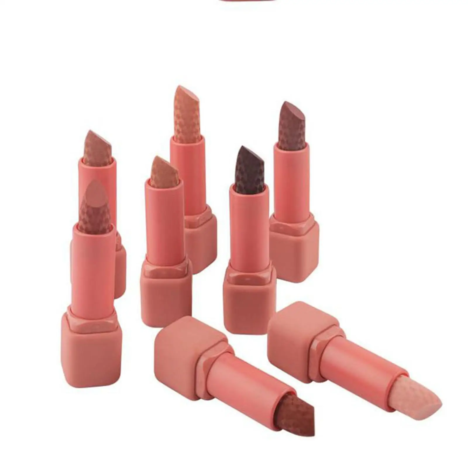 Eraser Tube Lipstick Matte Whitening Rosa Bean Paste Liscia Texture Non Toccando la Coppa Non Spessore Pesante