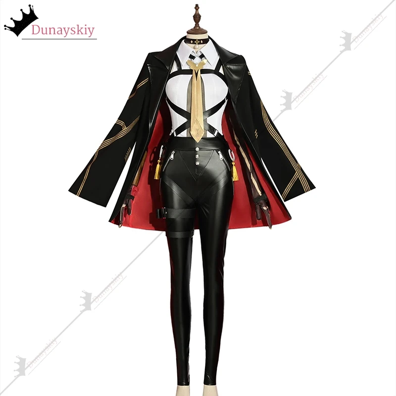 ZZZ وكيل إيفلين أزياء تنكرية لعبة Zenless منطقة صفر لعب الأدوار الملابس S-2XL الزي القتالي أنيمي بدلة حفلة الهالوين