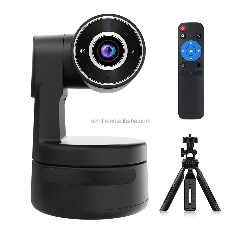 2025 Professional Live Streaming Camera 1080P 4K Simitie 3x Webcam Mini Broadcast Camera