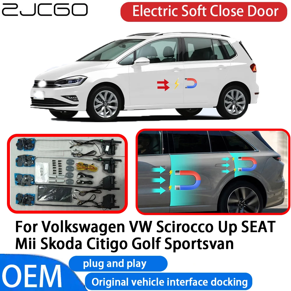 

for Volkswagen VW Scirocco Up SEAT Mii Skoda Citigo Golf Car Automatic Electric Soft Close Door Closer System OEM Plug and Play