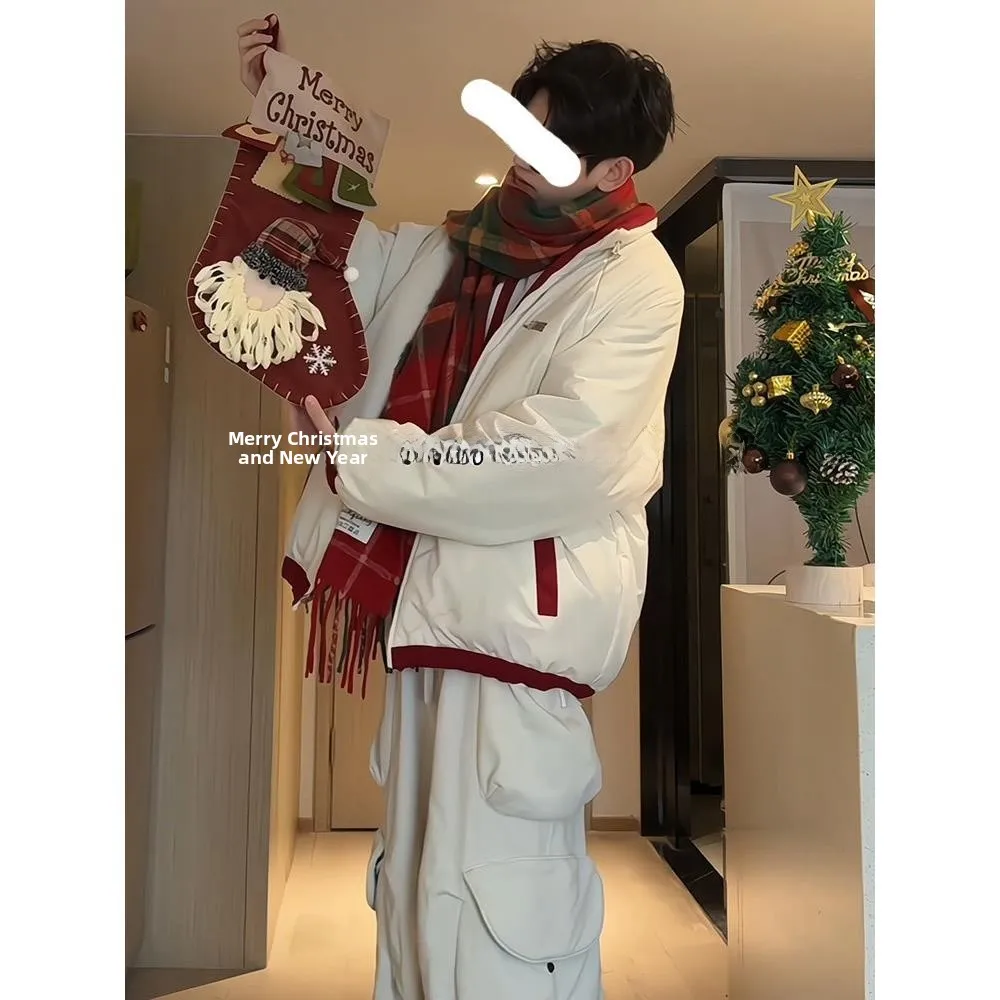 

Мужская двусторонняя утепленная куртка American Style из хлопка, теплая, для активного отдыха, CleanFit, стандартная длина