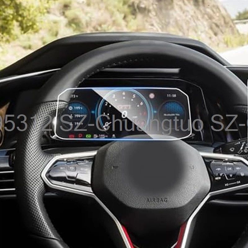 

Защитная пленка из закаленного стекла для Volkswagen Nivus 2020 2021, экран приборной панели, пленка против царапин, стекло приборной панели, инструмент