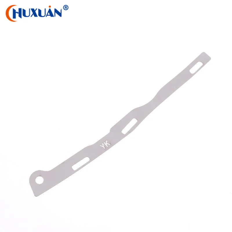 [Q]2Pcs Front Bumper Repair Metal Plate Buckle Broken Opening Rotten Buckle Repairer Bracket For 8th Generation Civic 2006-2011