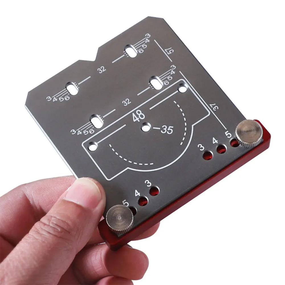 

Шаблон для установки скрытых петель 35 мм из алюминиевого сплава для быстрого и точного сверления дверных петель шкафов