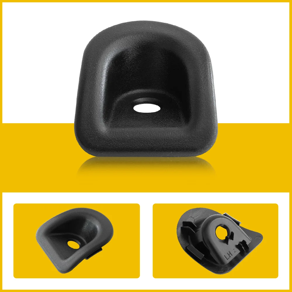 2Pcs Black Left Right Door Panel Lock Grommets Covers For Ford Mustang 2005-2010 2011 2012 2013 2014 Replacement Accessories