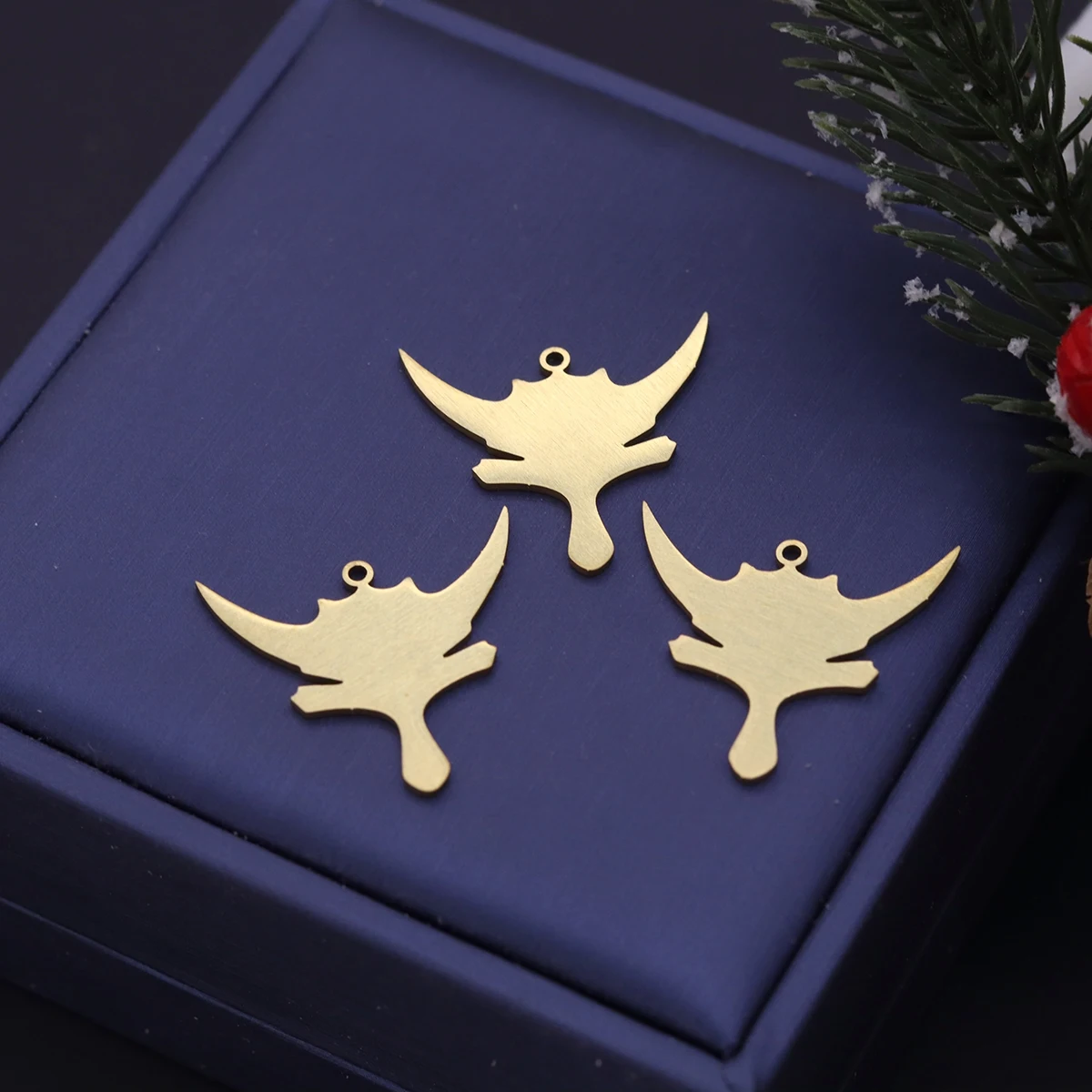 3pcs Warrior Battle Axe Charms Stainless Steel Pendant DIY Bracelet Necklace Earring Craft Jewelry Making Accessories - view 3