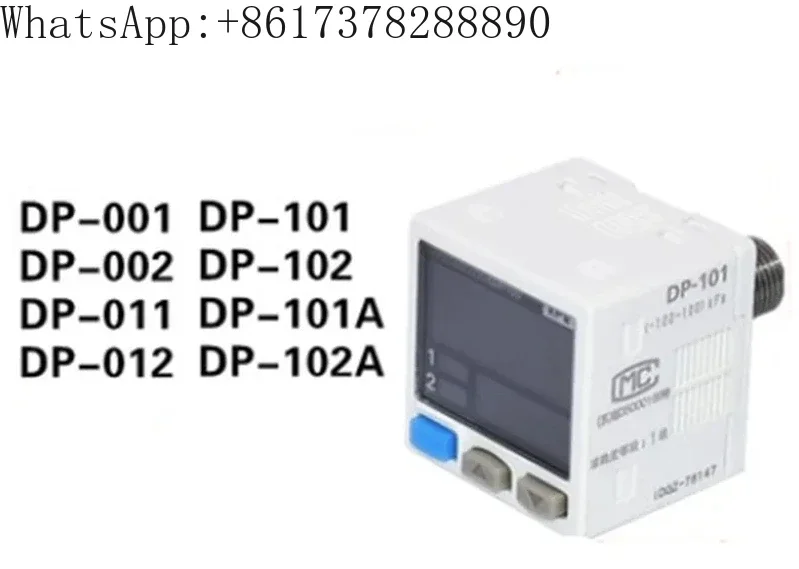 Digital Display Vacuum Negative Pressure Sensor Barometer DP-001 DP-002 DP-011 DP-012 DP-101 DP-102 DP-101A DP-102A