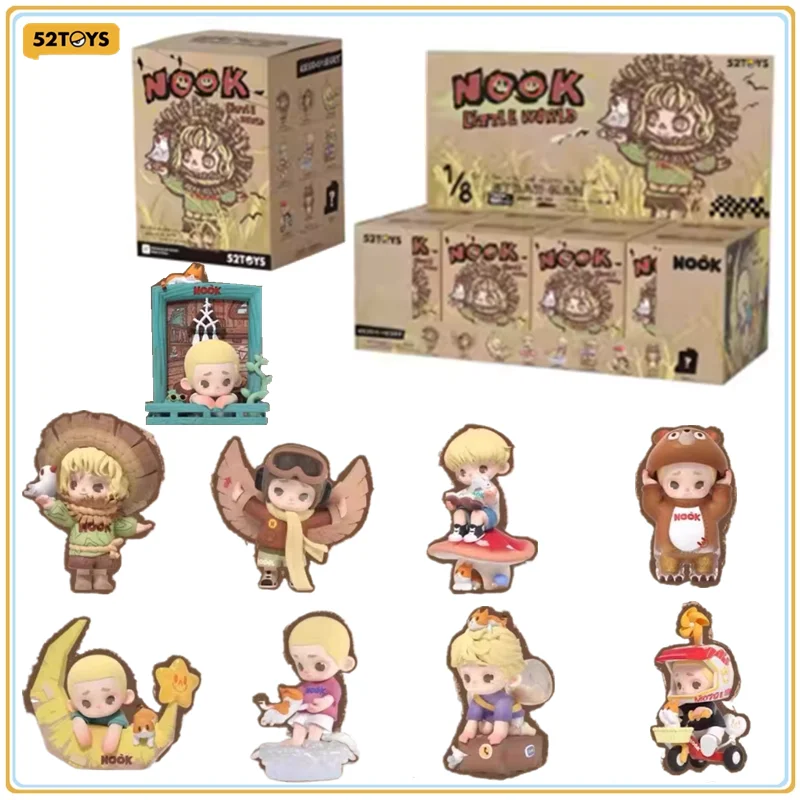 

52TOYS слепая коробка Nook's Little World Mystery Box случайная фигурка Коллекционные игрушки украшения для рабочего стола подарки на день рождения