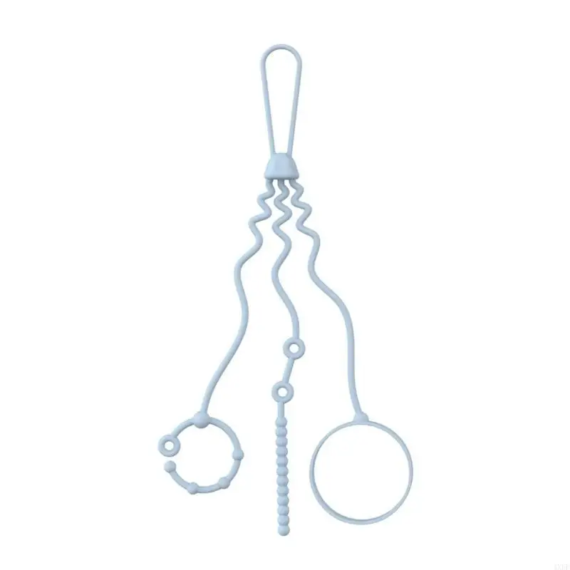 

Stretchable Safety Straps Baby Teether Harness Adjustable for High Chair & Cribs