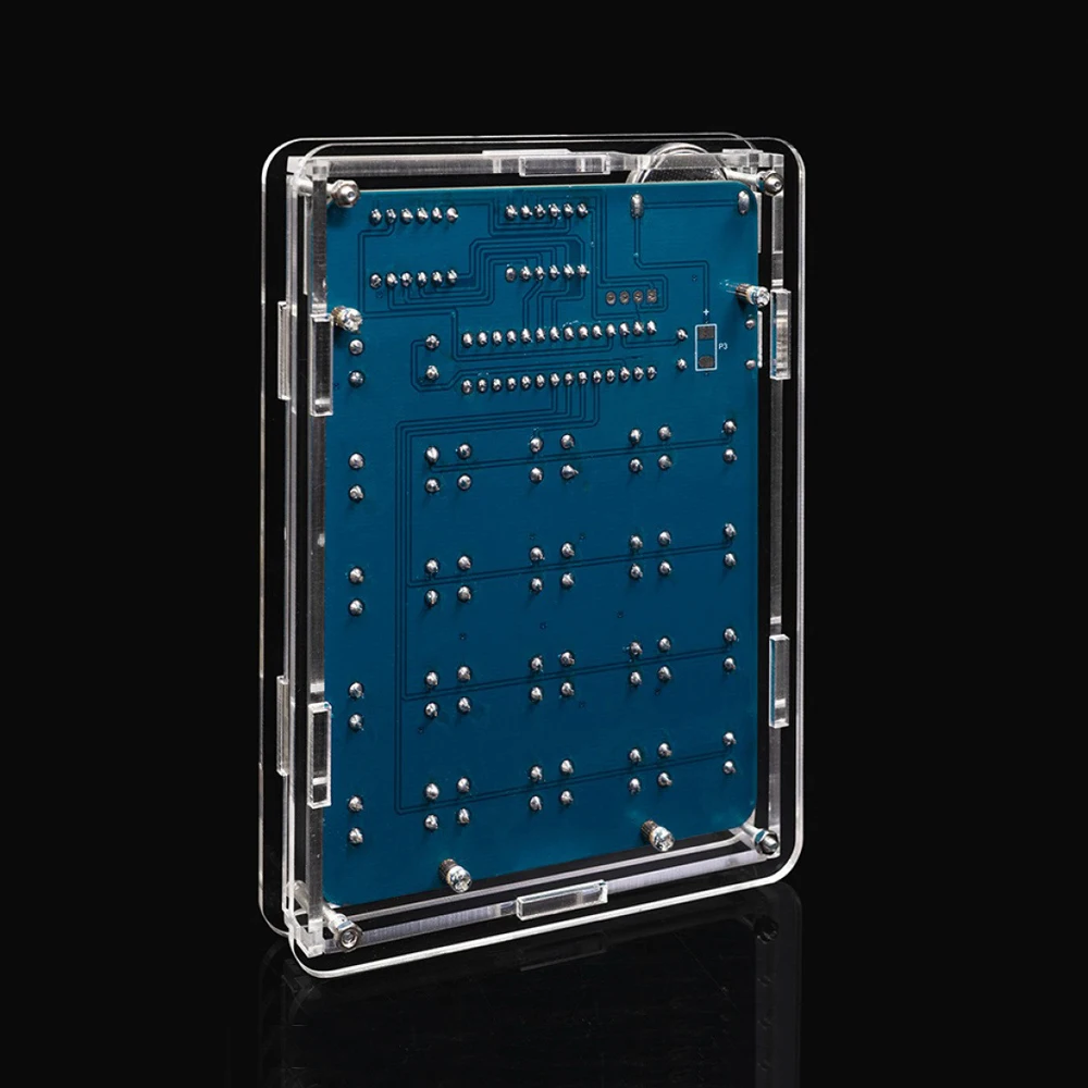 6 أرقام LED عرض آلة حاسبة لتقوم بها بنفسك عدة لحام ممارسة عدة MCU لحام التدريب تجربة الممارسة لتقوم بها بنفسك مجموعة مشروع لحام