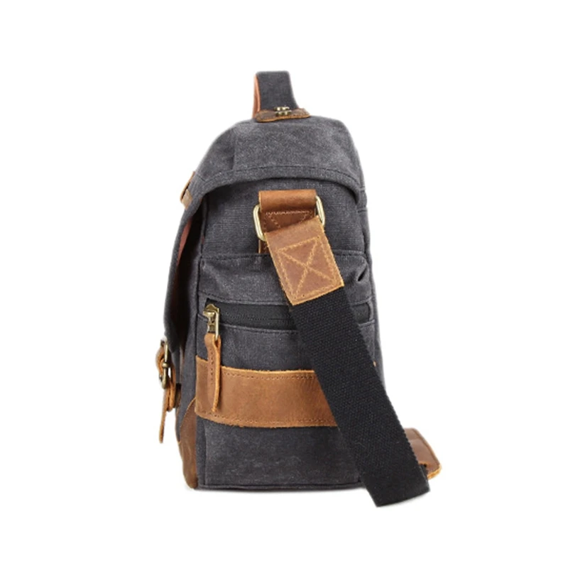 Bolso de lona Batik impermeable Vintage para cámara, bandolera informal para fotografía, para cámara Canon, Nikon, Sony, Dslr