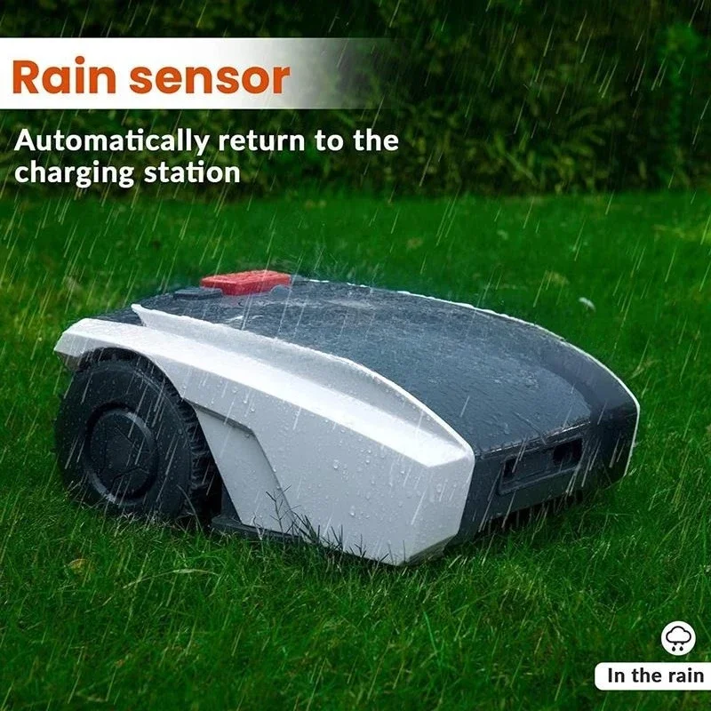Fully Automatic Lawn Mower Robot, Smart Path Planning, Efficient Courtyard Grass Cutting, Self-Propelled DesignGoods in stock