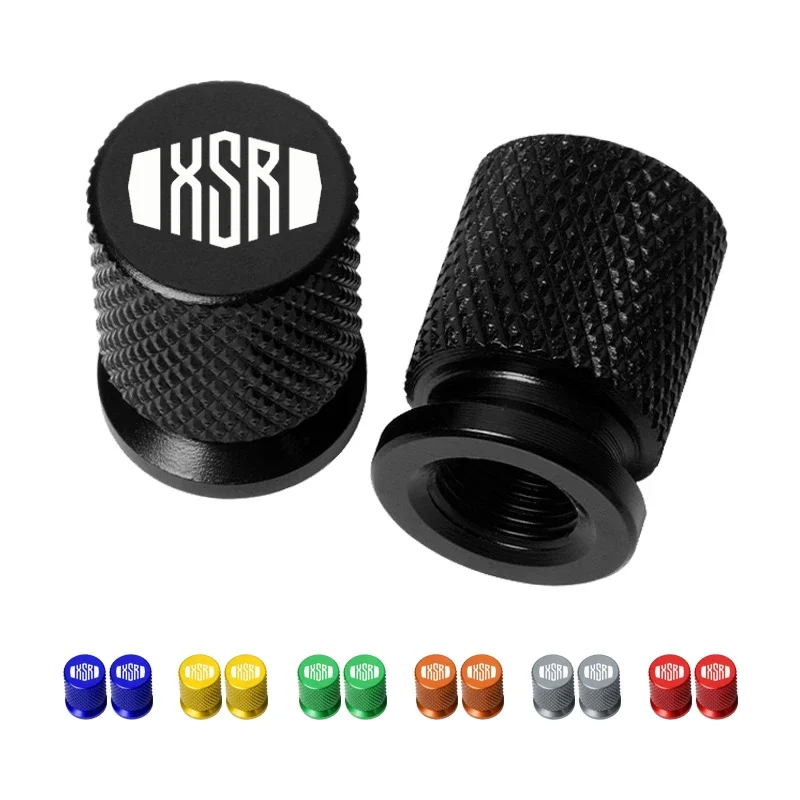 

XSR Logo For YAMAHA XSR900 XSR700 XSR 700 900 Motorcycle CNC Aluminum Accessorie Wheel Tire Valve Stem Caps Airtight Covers