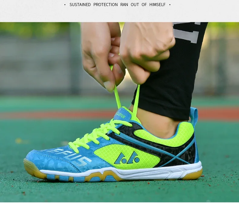 Männer Tischtennis Schuhe Hohe Qualität Turnschuhe Outdoor Wettbewerb Golf Schuhe Tragen Beständig Indoor Jungen Training Volleyball Schuhe – Detail 7