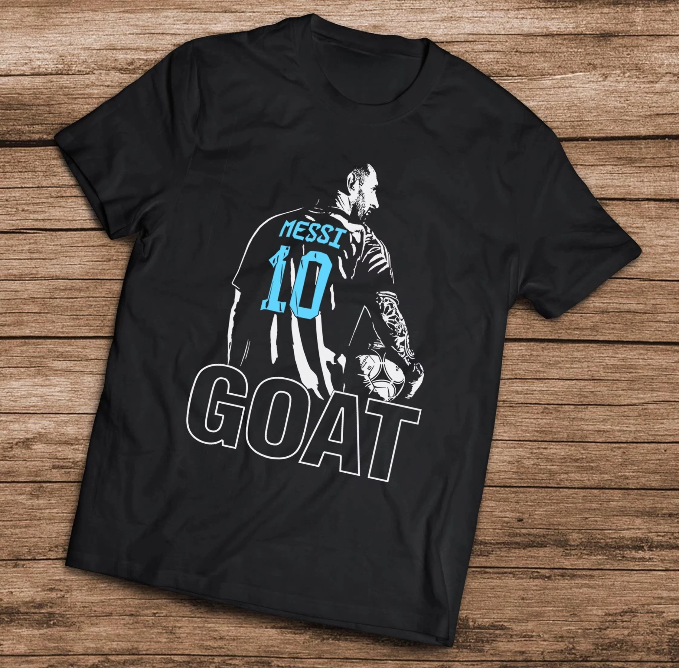 Messi Argentina Football Legend T-shirt Men Women Summer 100 Cotton Clothing Fashion High Quality Short Sleeved Top Streetwear