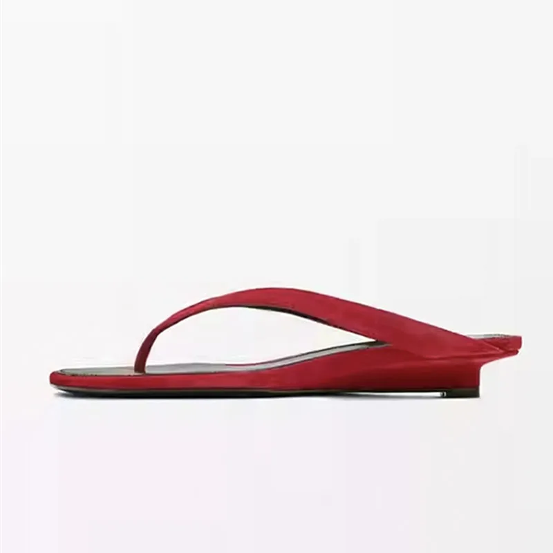

New In Summer Ladies Slippers Female Slides Sandals Low Heel Wedge Shoes Fashion Designer Women Flip Flops Slippers Shoes