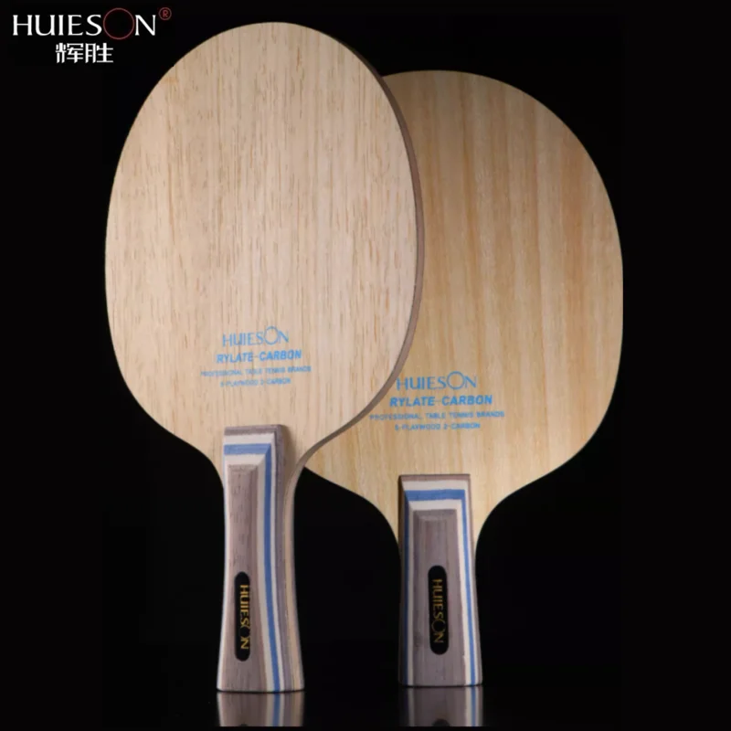 Huieson 5 Plywood 2 Ply AL Carbon Fiber Table Tennis Blade ALC Lightweight Ping Pong Paddle Blade Racket DIY Accessories