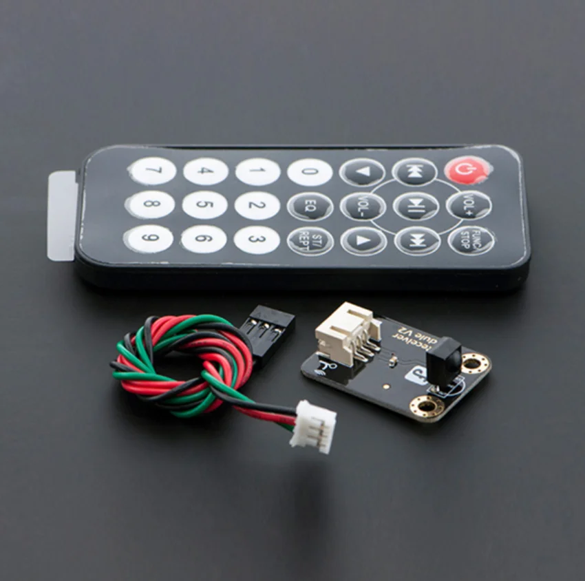 38KHz IR Remote Control Kit for Arduino with 21-Key Remote & Receiver Sensor, Smart Home DIY Starter
