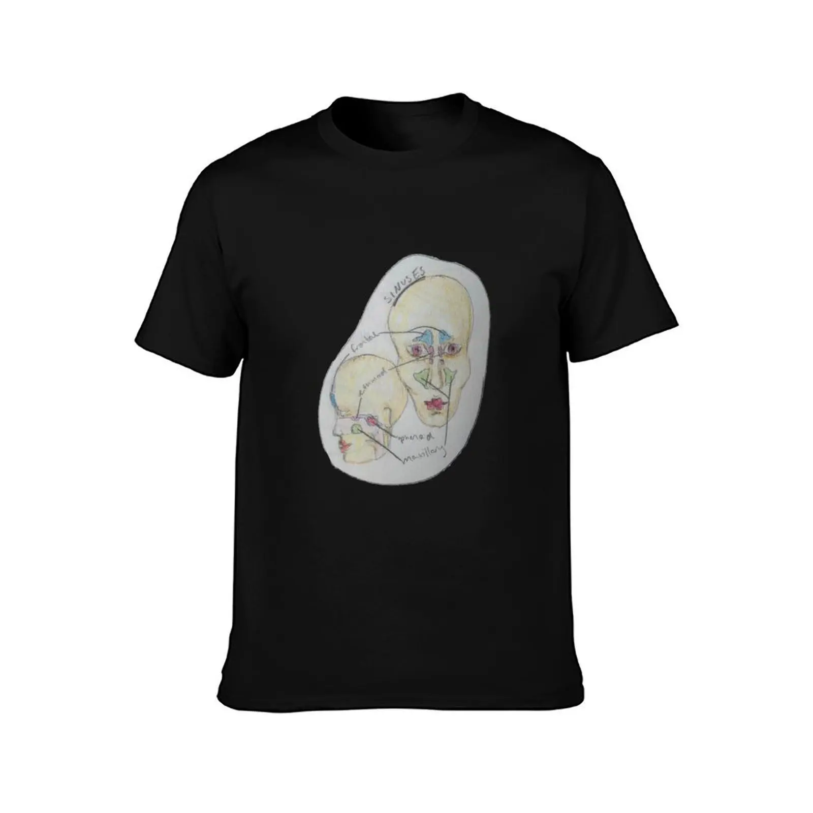 Sinuses T-Shirt anime tshirt football t shirt sublime custom t shirt T-shirt men