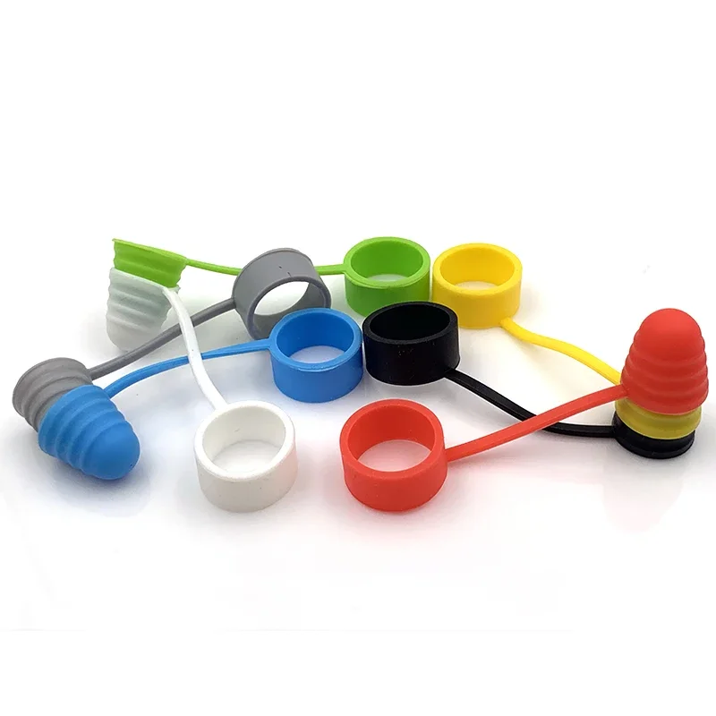 Silicone Rubber Band Ring Dust Cap Covers for 510 RDA RBA Mouthpiece Tank