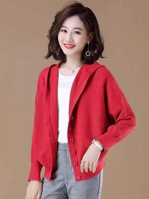 Slim Fit Knitted Long Sleeve Hat Women's Fashionable Casual  Color Top Show Body Shape American Style Sexy Girl Wind