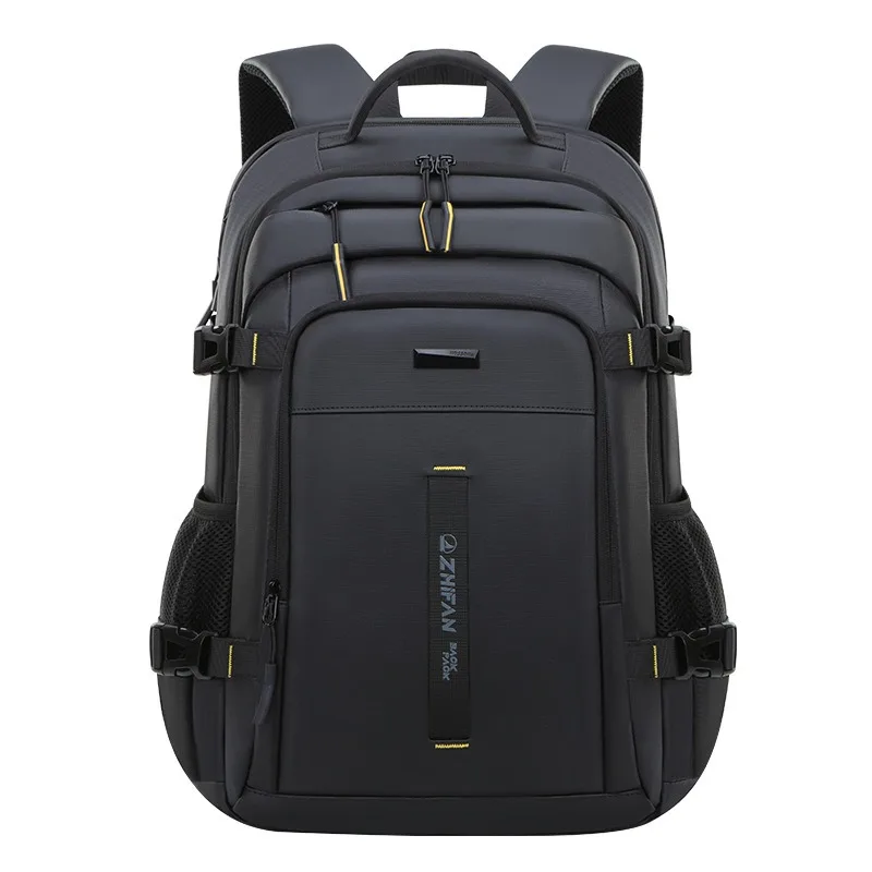 Nesitu High Quality Large Capacity A4 14 15.6 16 inch Laptop Men Women Backpack Schoolbag Duffel Travel Bag Black Khaki M8756