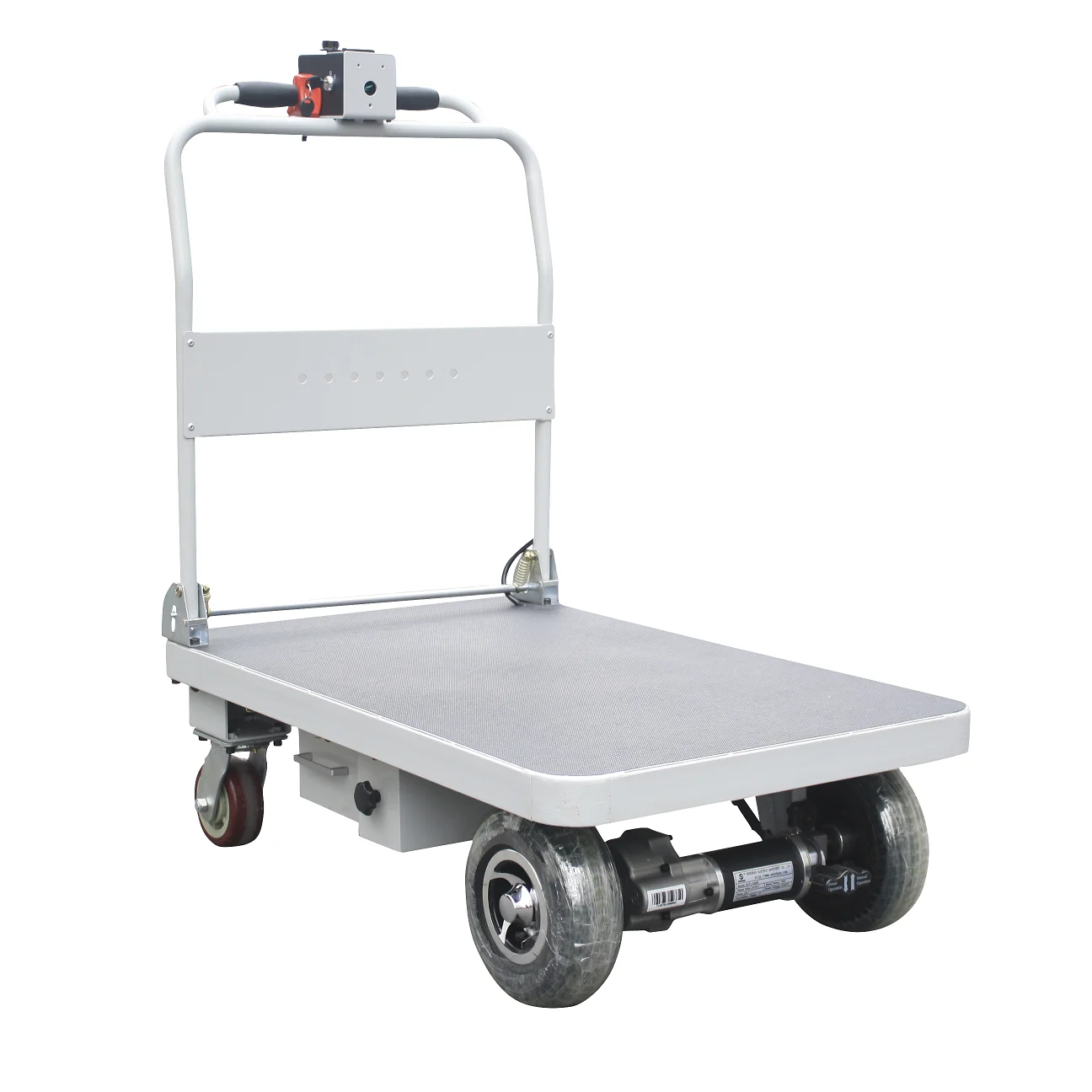 

HG-101 High Quality Electric Trolley Carts Motorized Hand Truck Power Carts