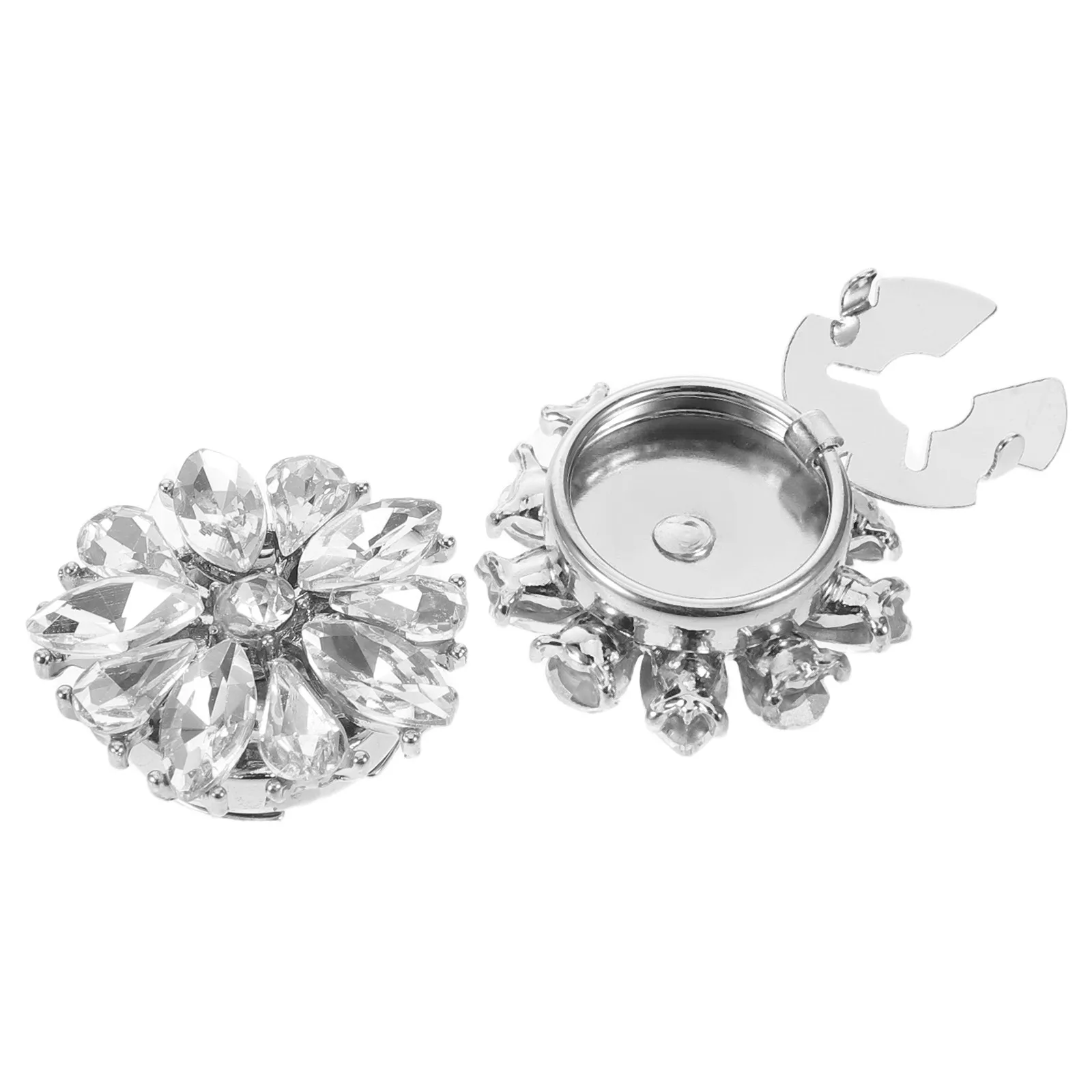 

2 шт. Декоративные накладки на пуговицы со стразами в форме подсолнуха, украшения для рубашек, костюмов, платьев, нарядные пуговицы-украшения для свадеб и торжественных мероприятий