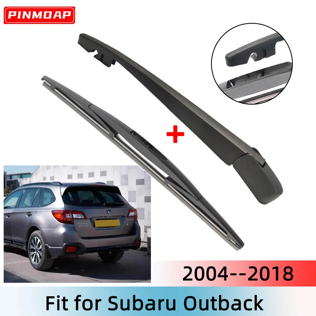 

1/2 шт., комплект рычагов заднего стеклоочистителя для Subaru Outback 2004-2018, лобовое стекло, заднее окно