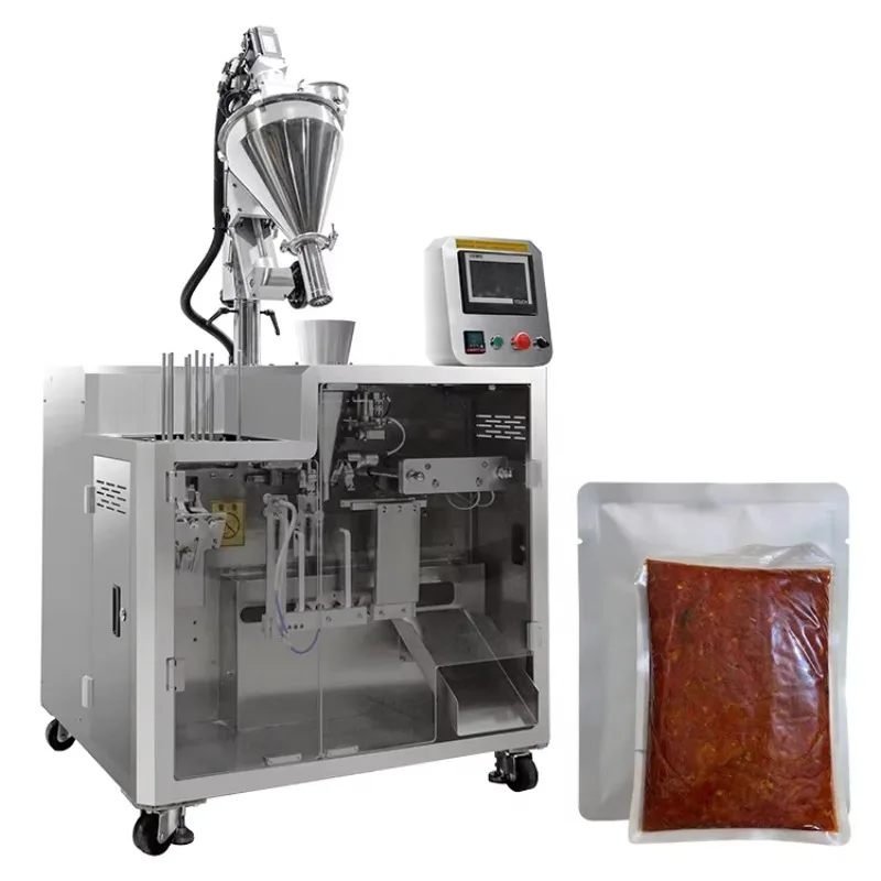 200F Automatic Weight Filling Packaging Machine Flour Packing Machine Hot Sale Detergent Powder Pva Film Packing Machine